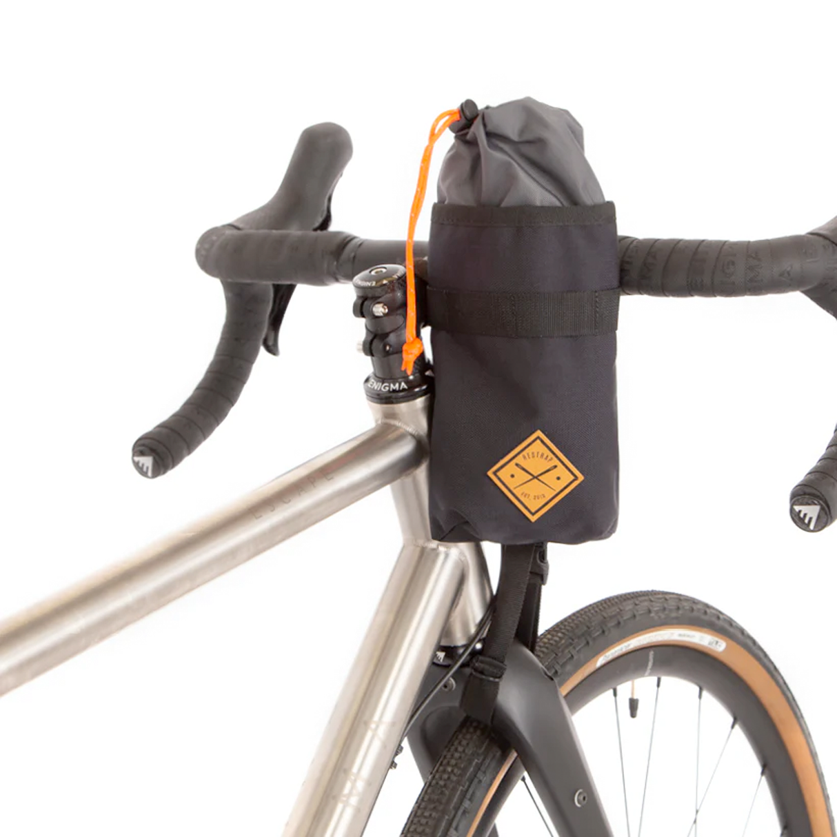 Restrap Stem Handlebar Bag 1.1L - Black Restrap