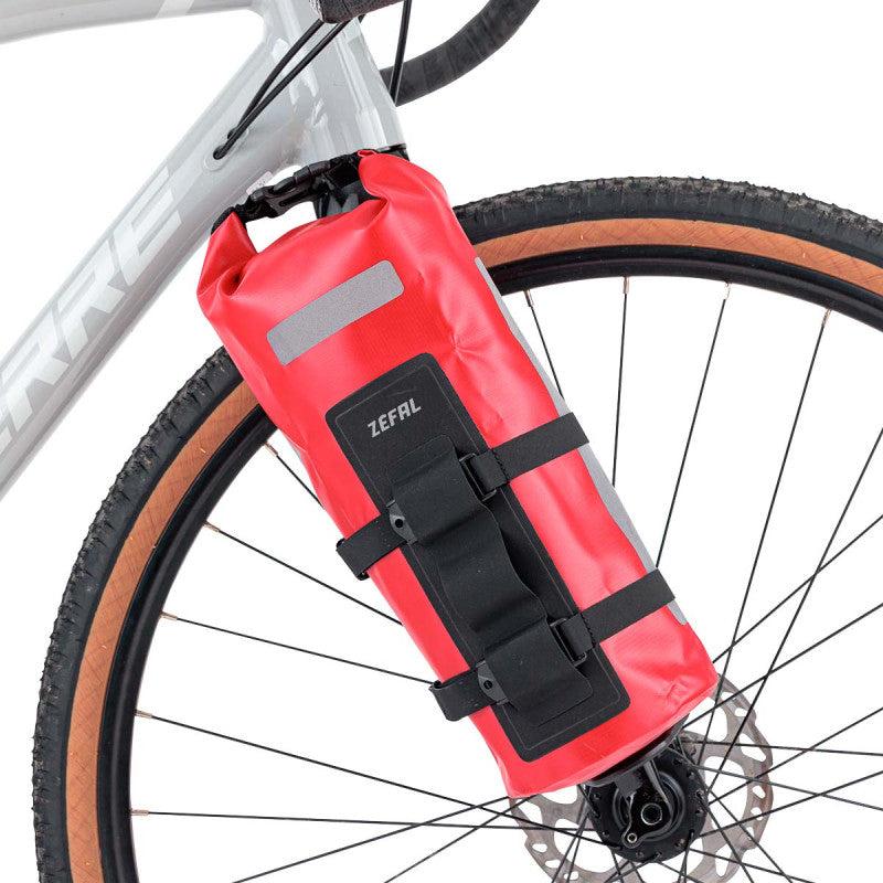 Borsa forcella Zefal Z Adventure Dry Bag 4L - Rosso Zefal