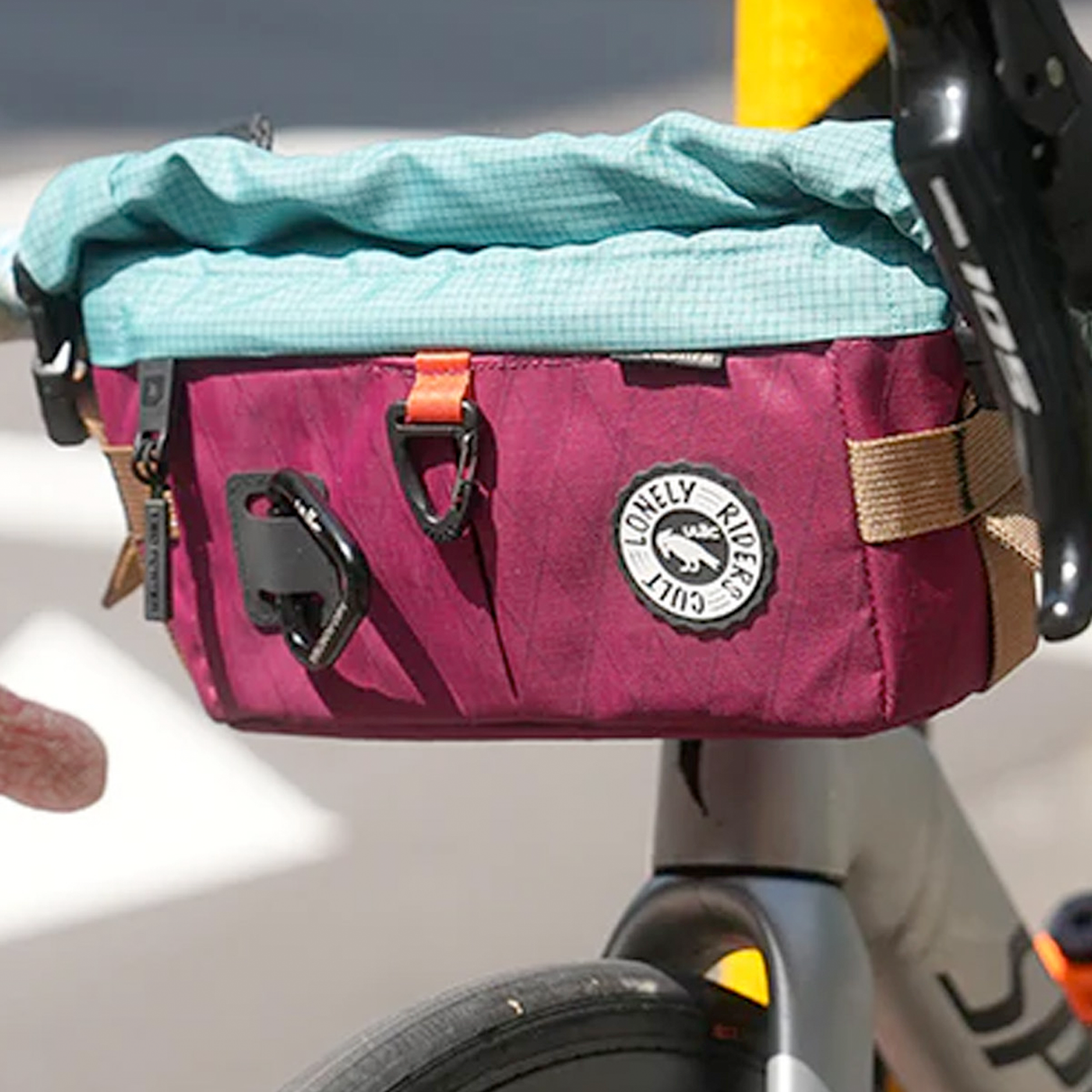 Bolsa de manillar Ulac Coursier Jager - Burdeos