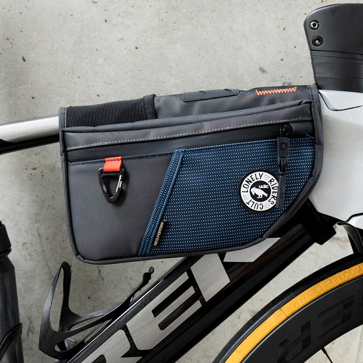 Sacoche cadre Ulac Gelande Verve 2 L - Bleu