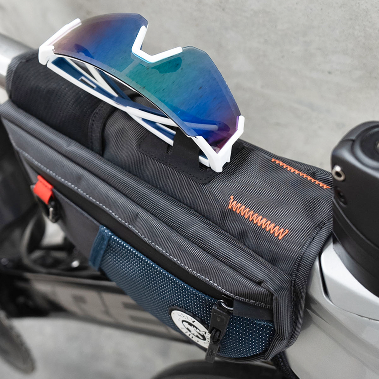 Sacoche cadre Ulac Gelande Verve 2 L - Bleu