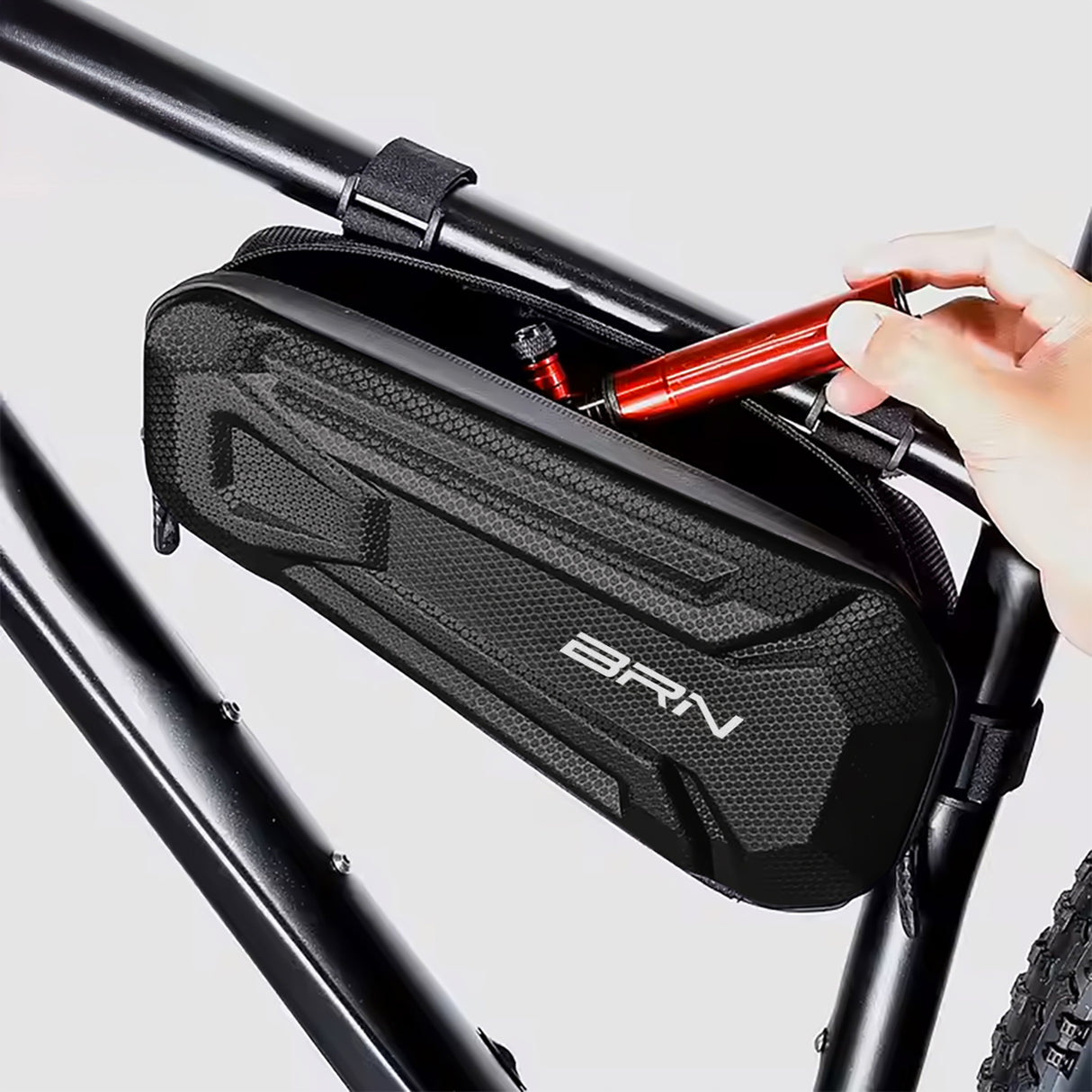 Borsello BRN Hard-Shell Tank Down L - Nero BRN