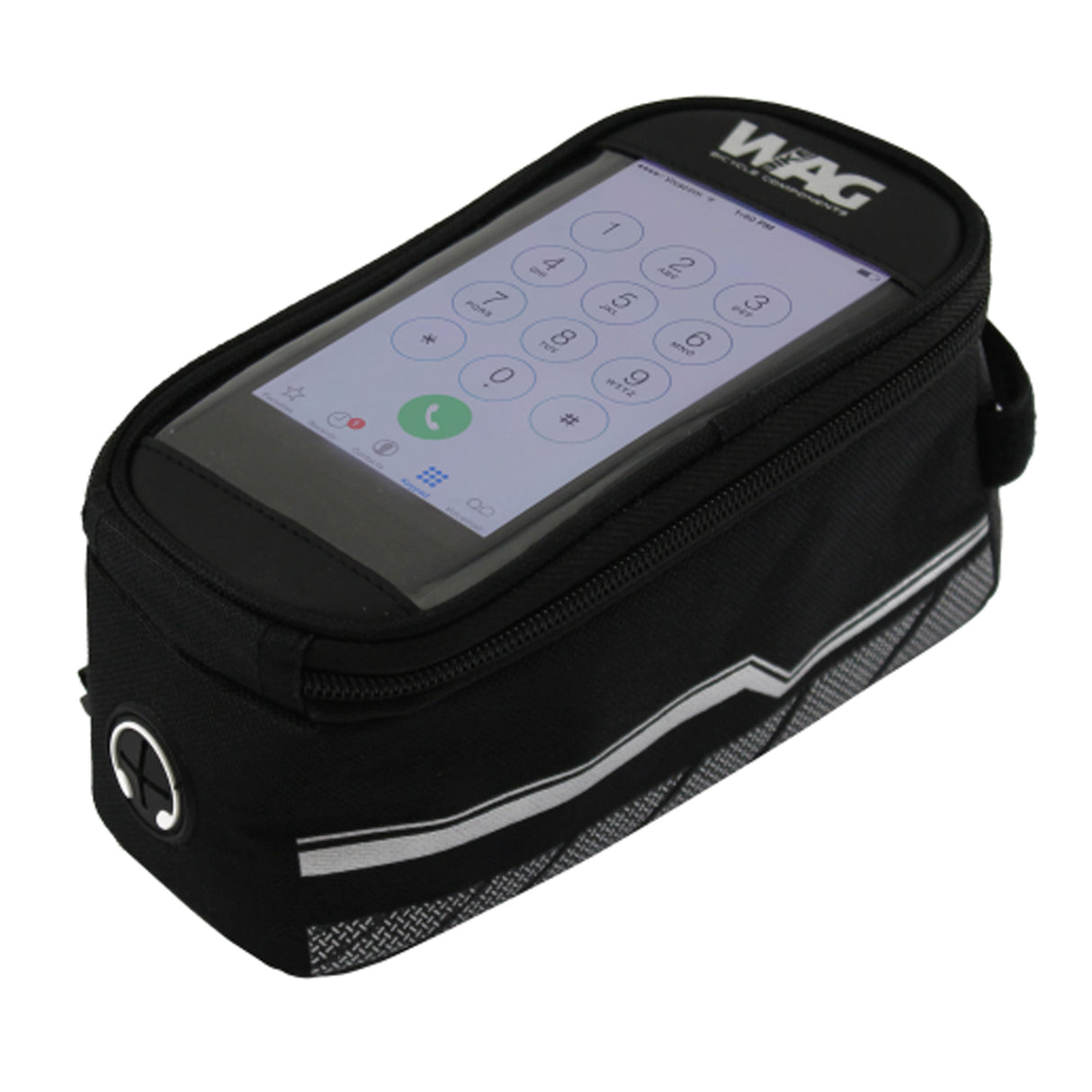 Borsello Wag Porta Cellulare Top tube L - Nero Wag Bike