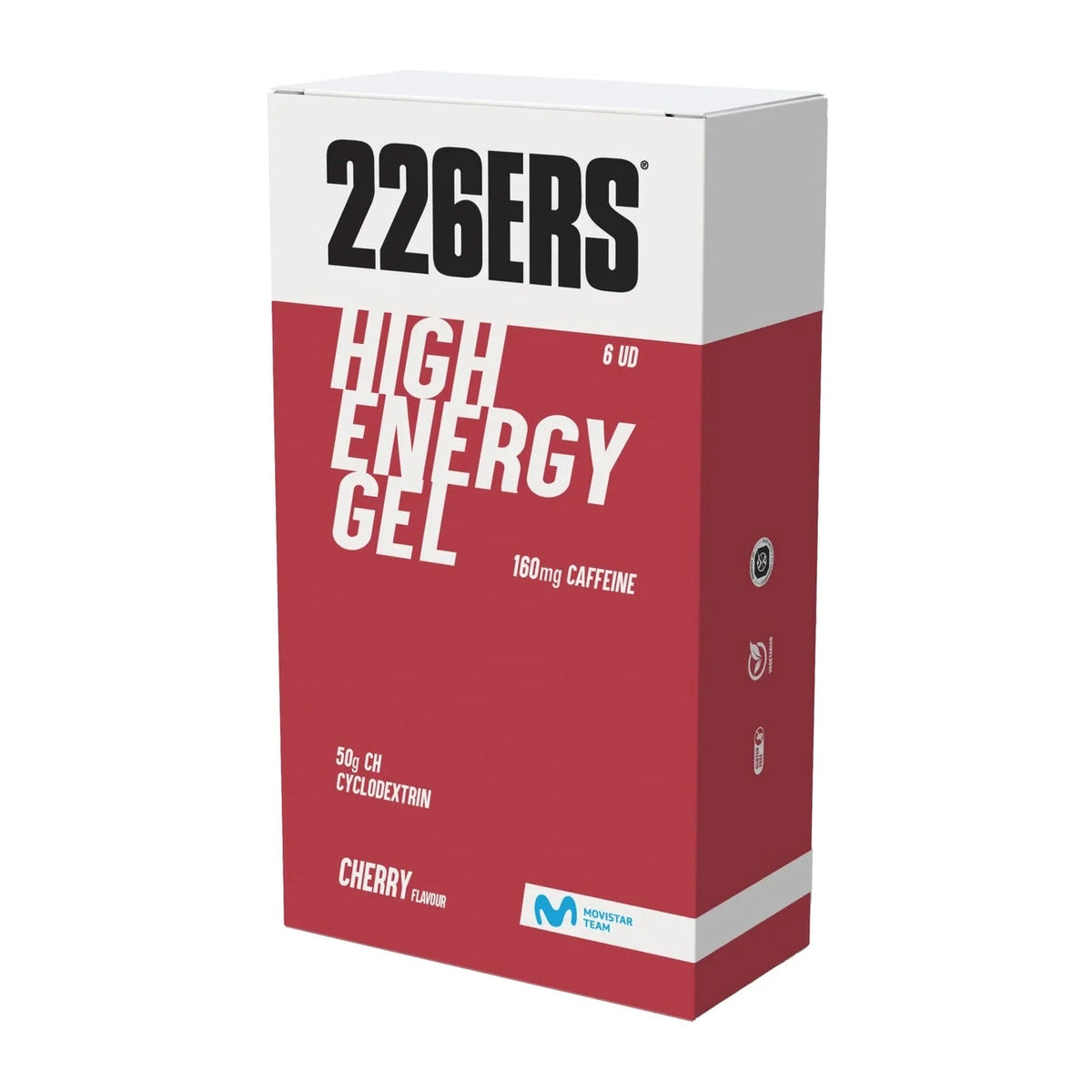 Box High Energy Gel 226ers Koffein 6 x 76 g - Kirsche