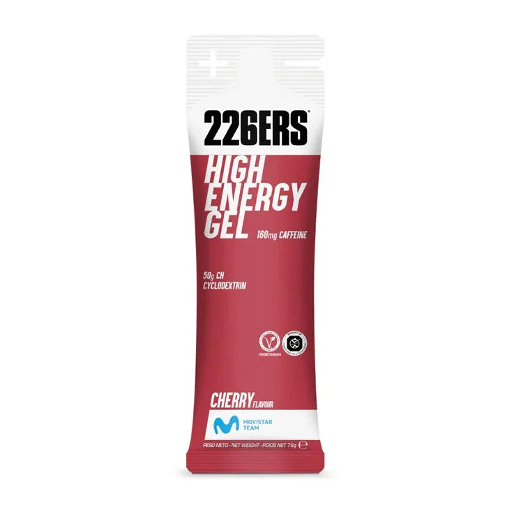 Box High Energy Gel 226ers Koffein 6 x 76 g - Kirsche