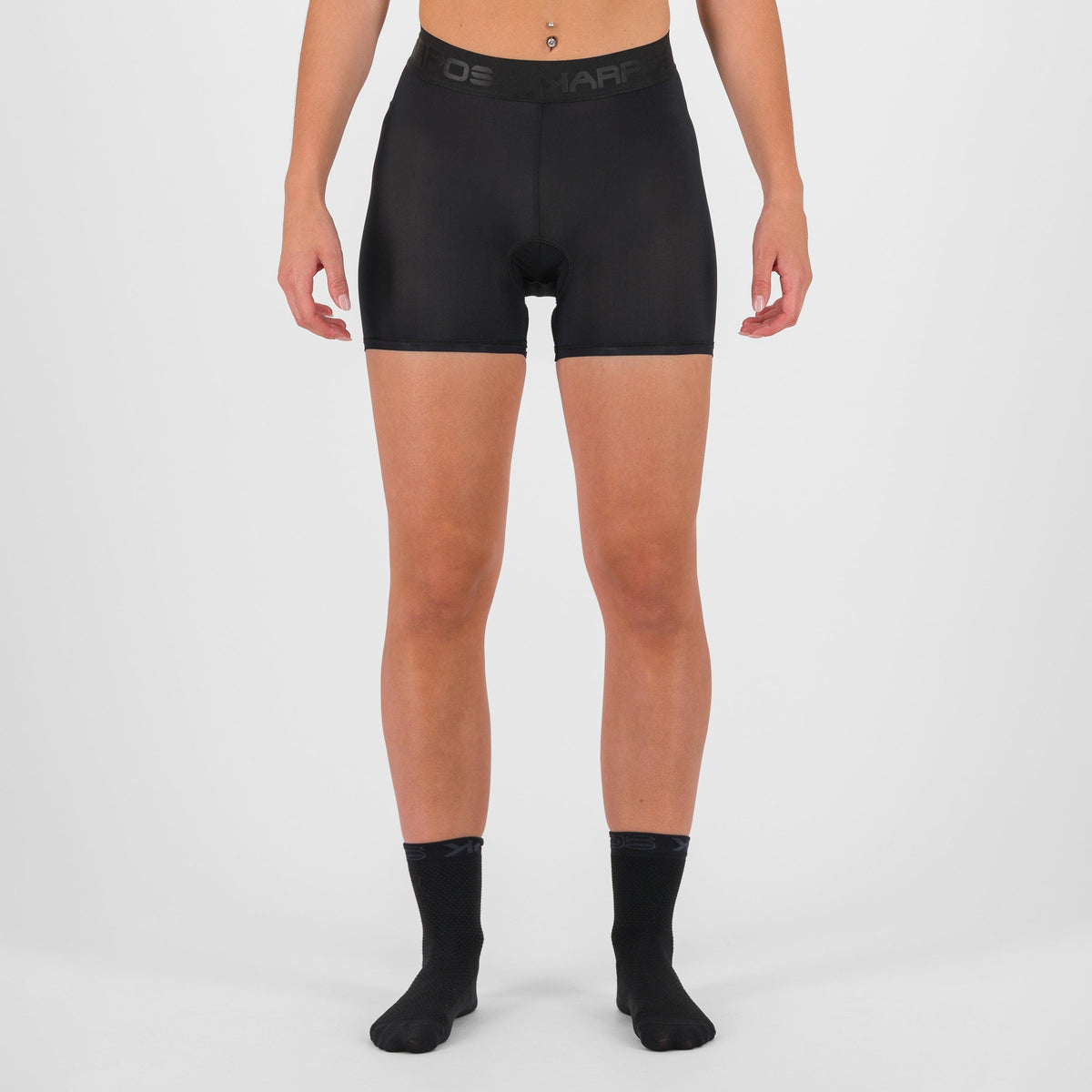 Boxer con fondello donna Karpos Padded - Nero Karpos