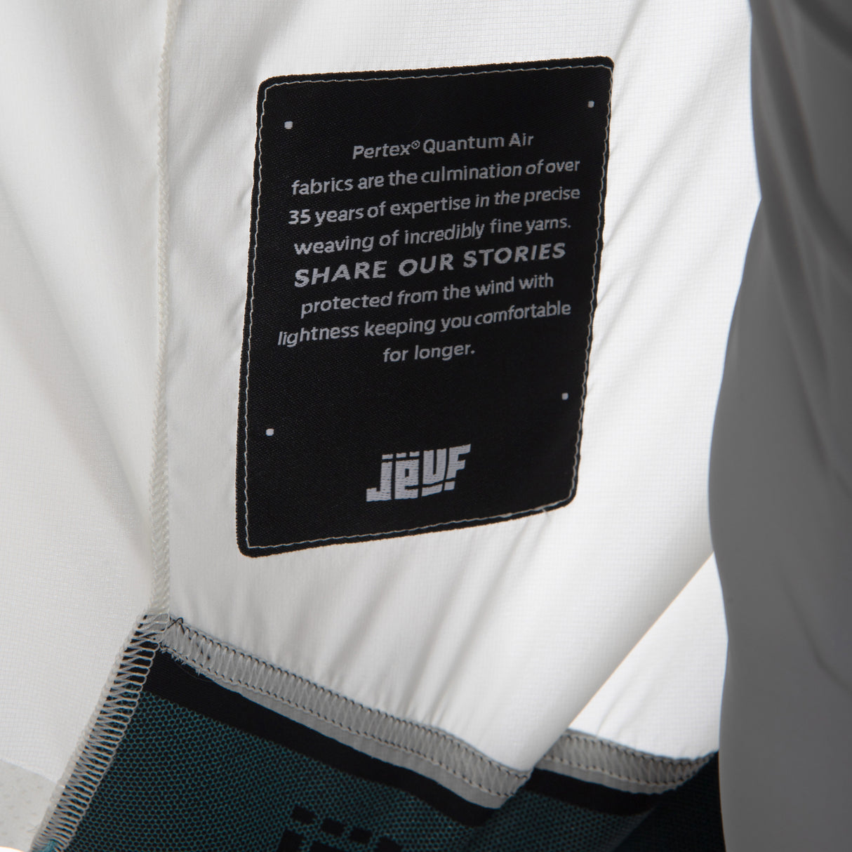 Chaqueta Jëuf Pro Windproof Pertex - Blanco