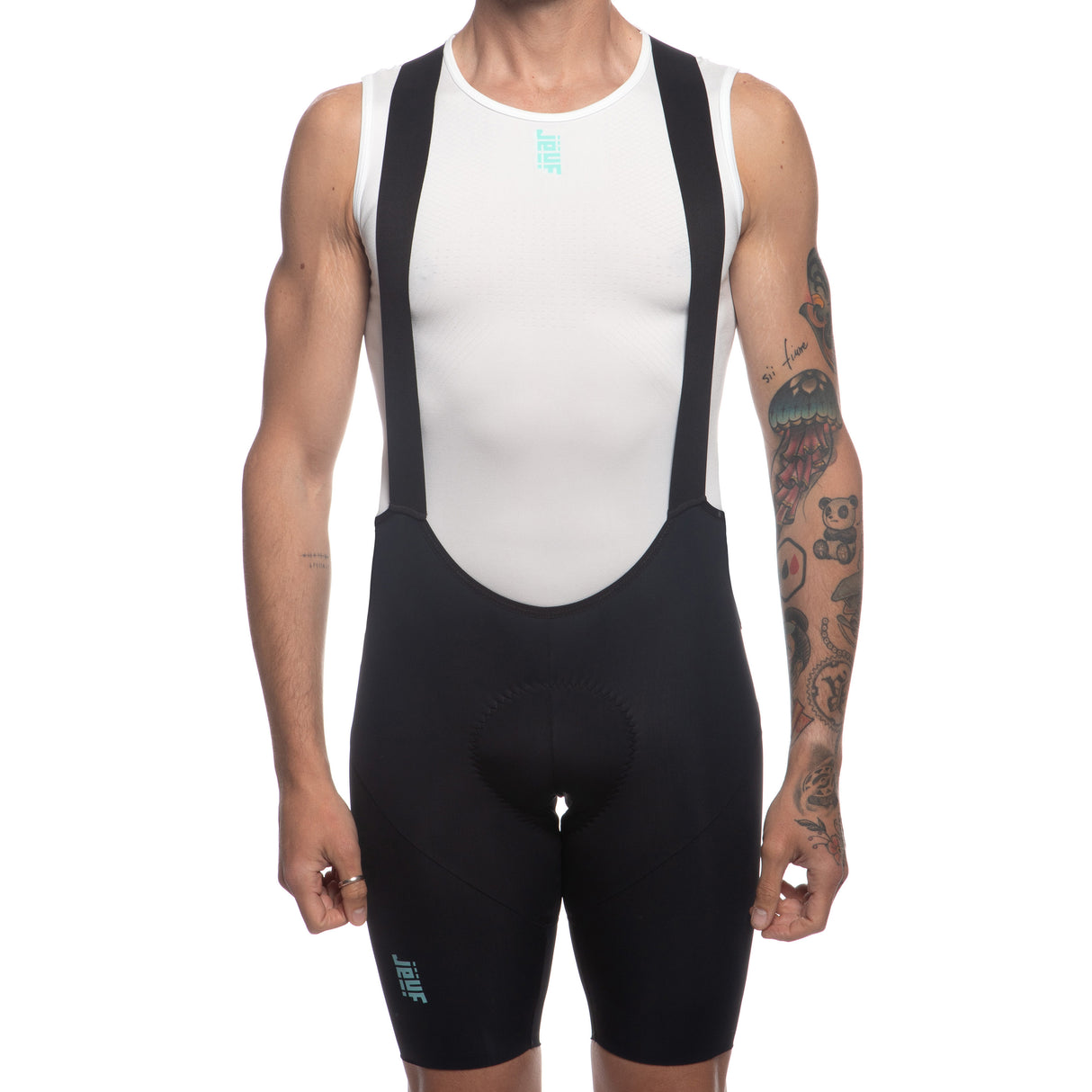 Cuissard à bretelles Jëuf Pro - Noir