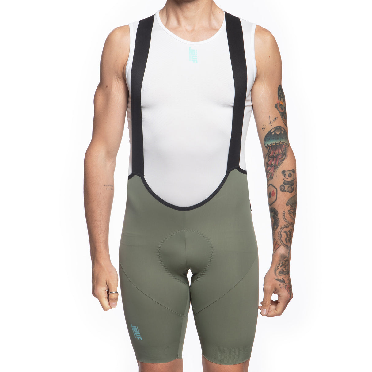 Cuissard à bretelles Jëuf Pro - Vert