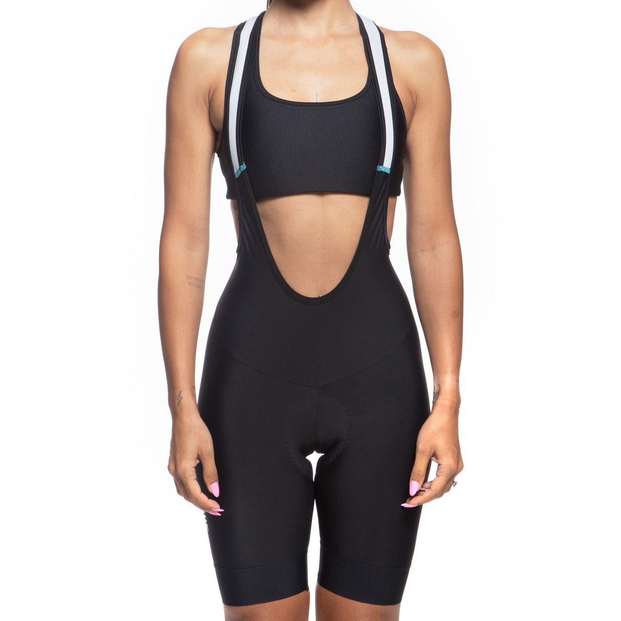 Jëuf Train women bib shorts - Black