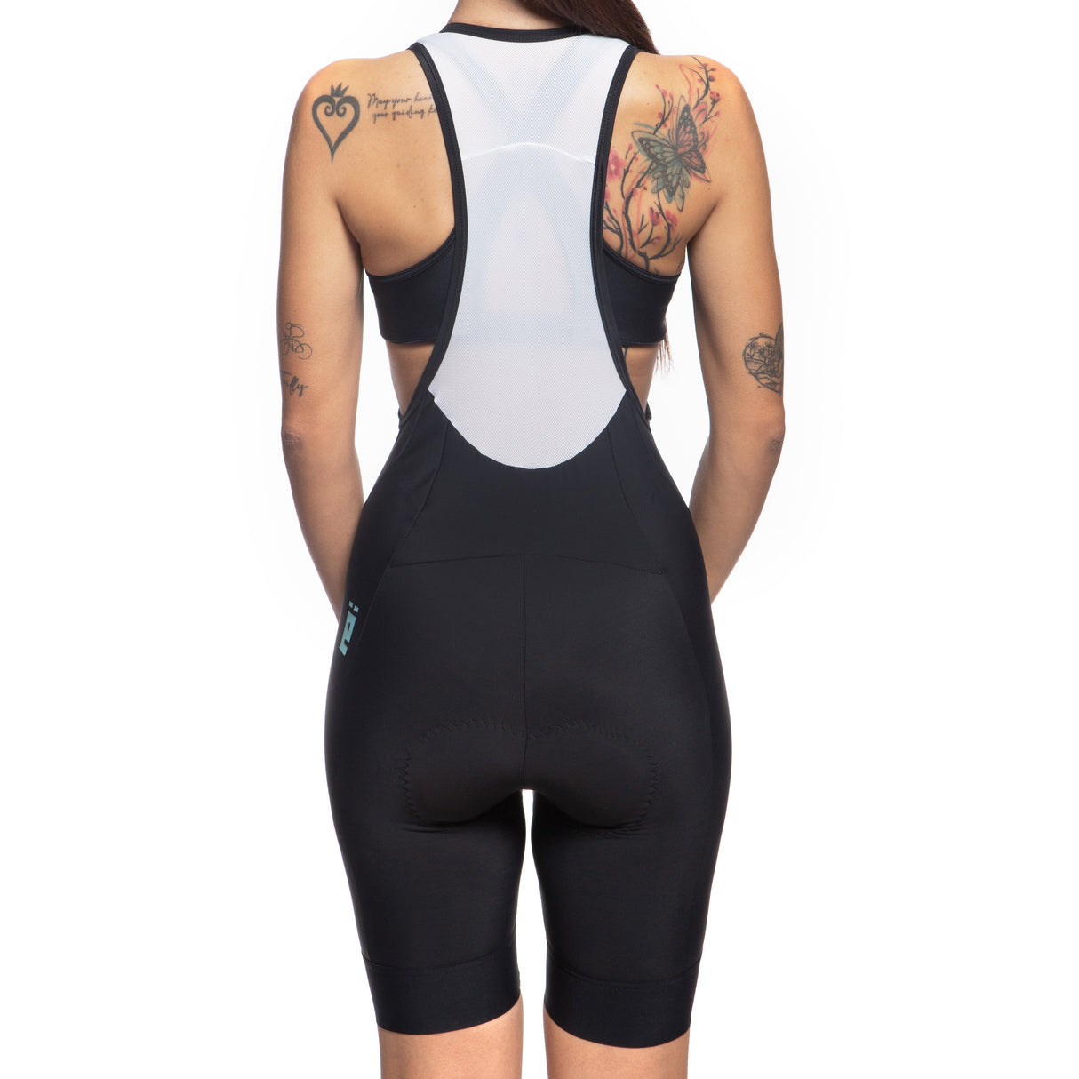 Jëuf Train women bib shorts - Black