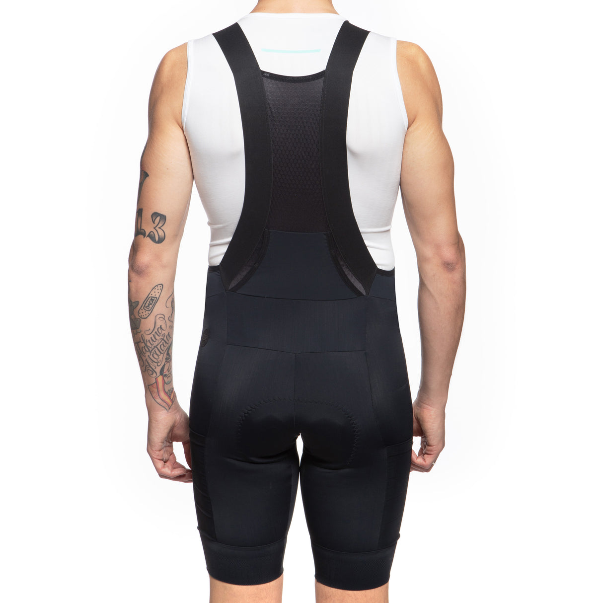 Jëuf Pro Gravel Cargo Trägerhosen - Schwarz