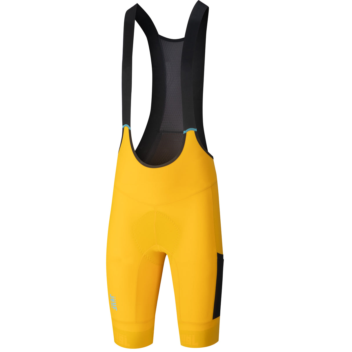 Salopette Jëuf Pro Gravel Cargo - Giallo - B