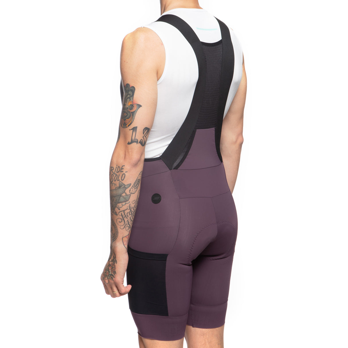 Cuissard à bretelles Jëuf Pro Gravel Cargo - Bordeaux