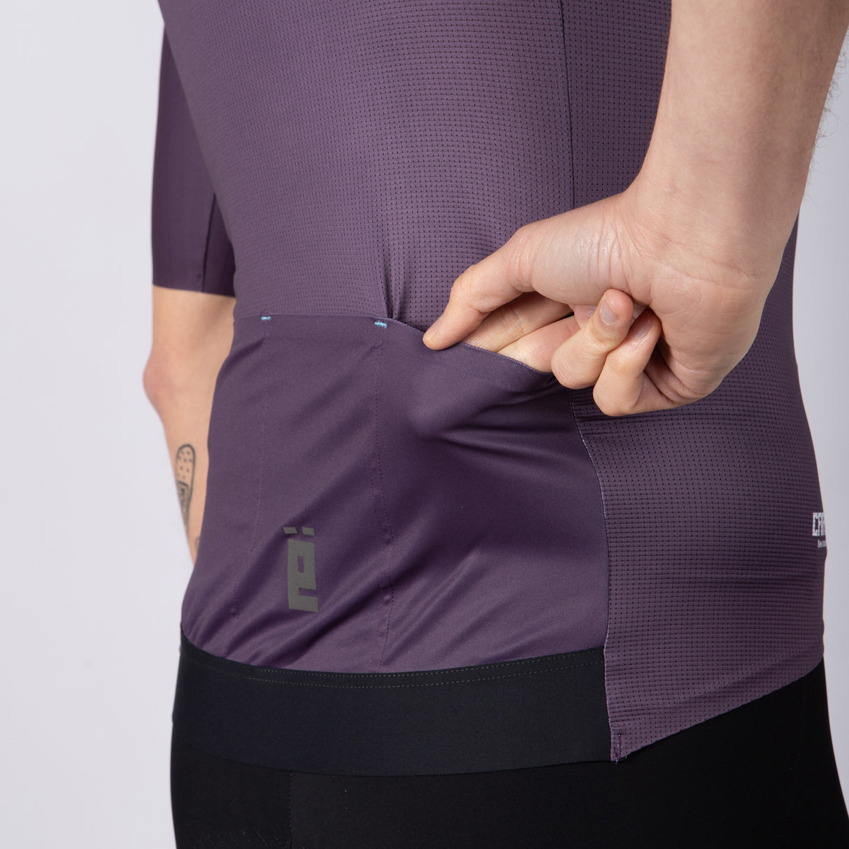 Maglia Jëuf Pro Race Carbon - Vino - L