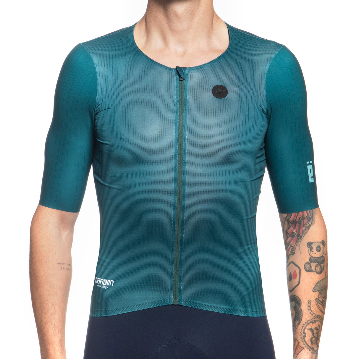 Maillot Jëuf Pro Race Carbon - Verde