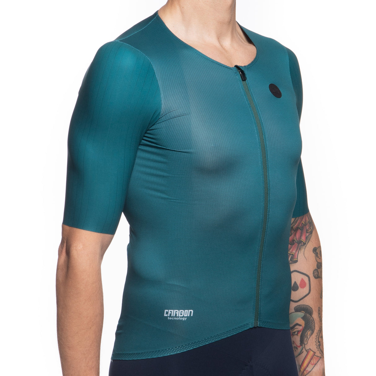 Maillot Jëuf Pro Race Carbon - Verde