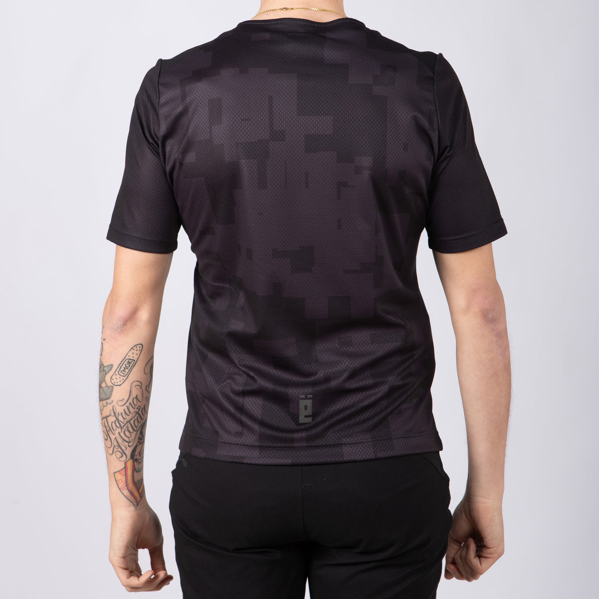 Maglia Jëuf Pro Gravel con zip - Nero - O