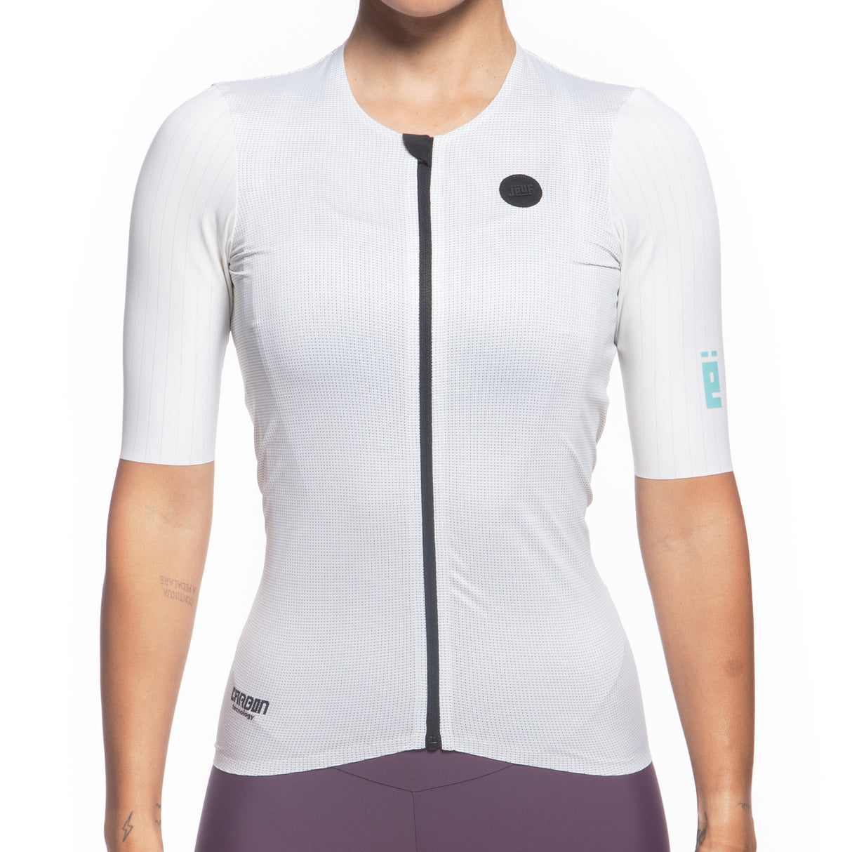 Maglia donna Jëuf Pro Race Carbon - Grigio