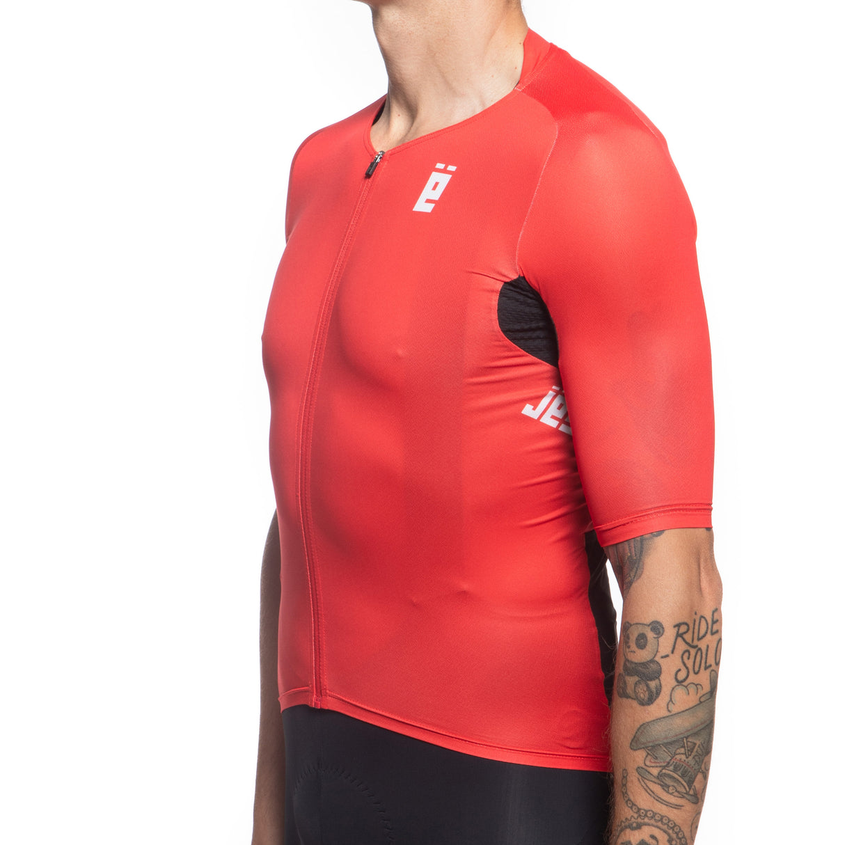 Maillot Jëuf Train - Rojo