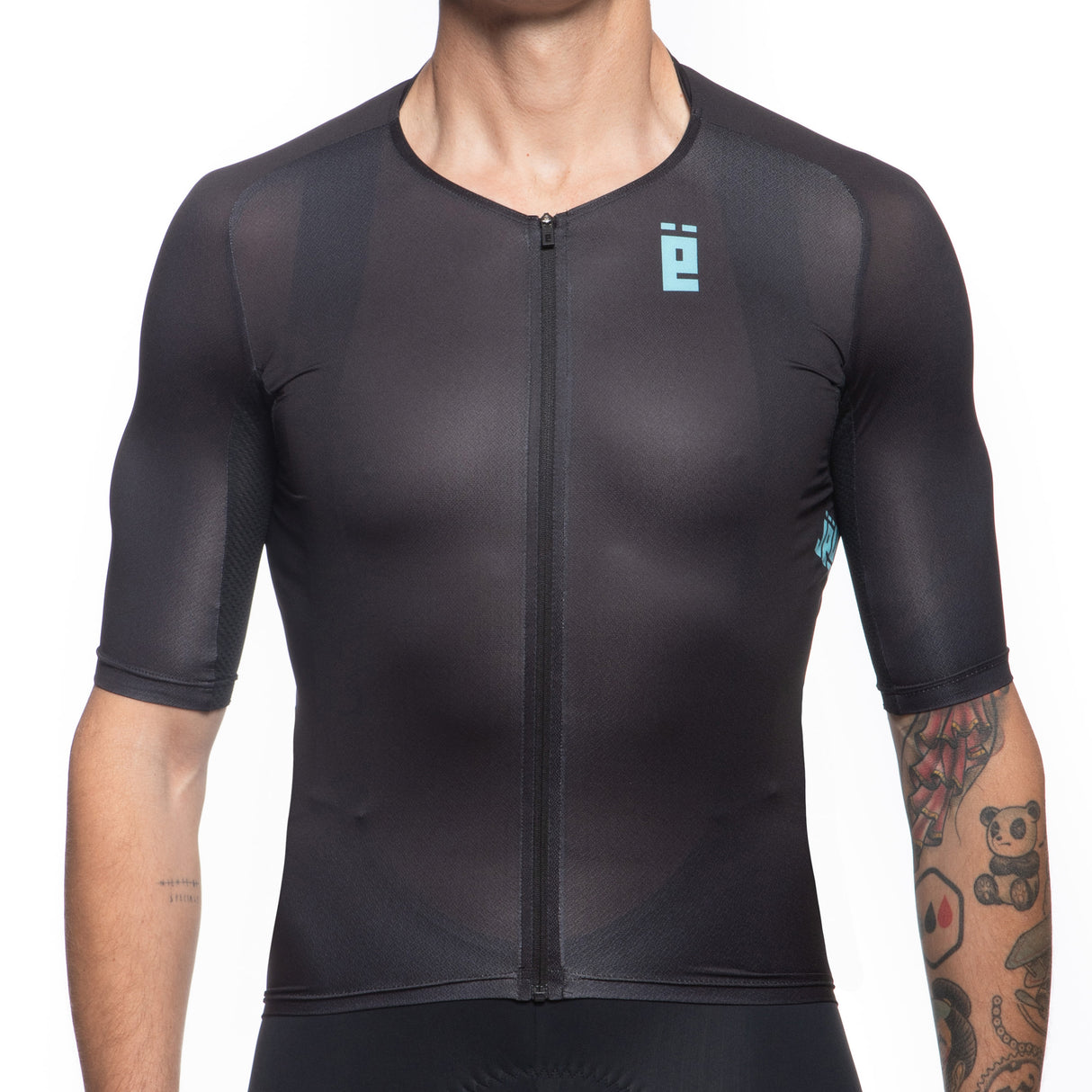 Maillot Jëuf Train - Negro