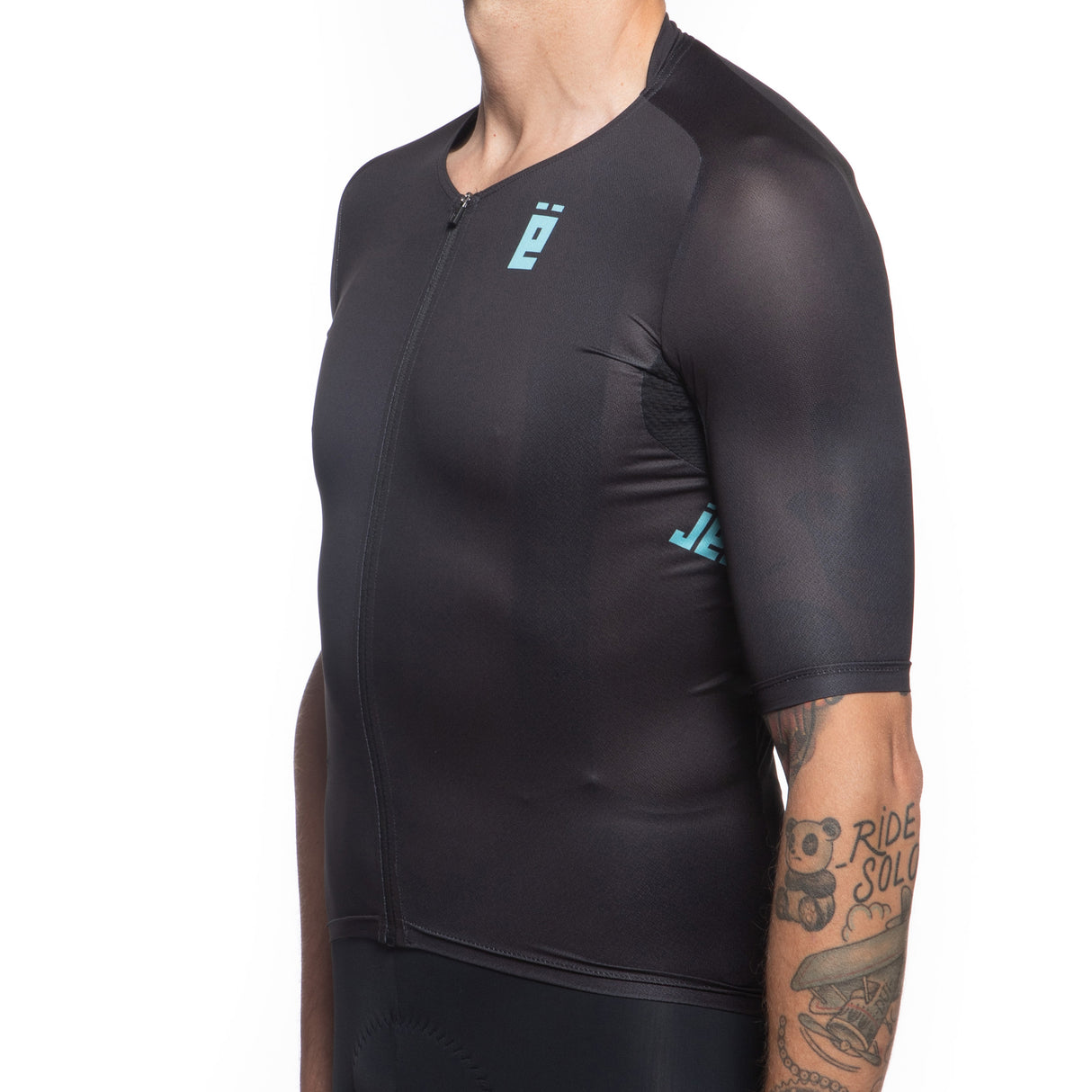 Maillot Jëuf Train - Negro