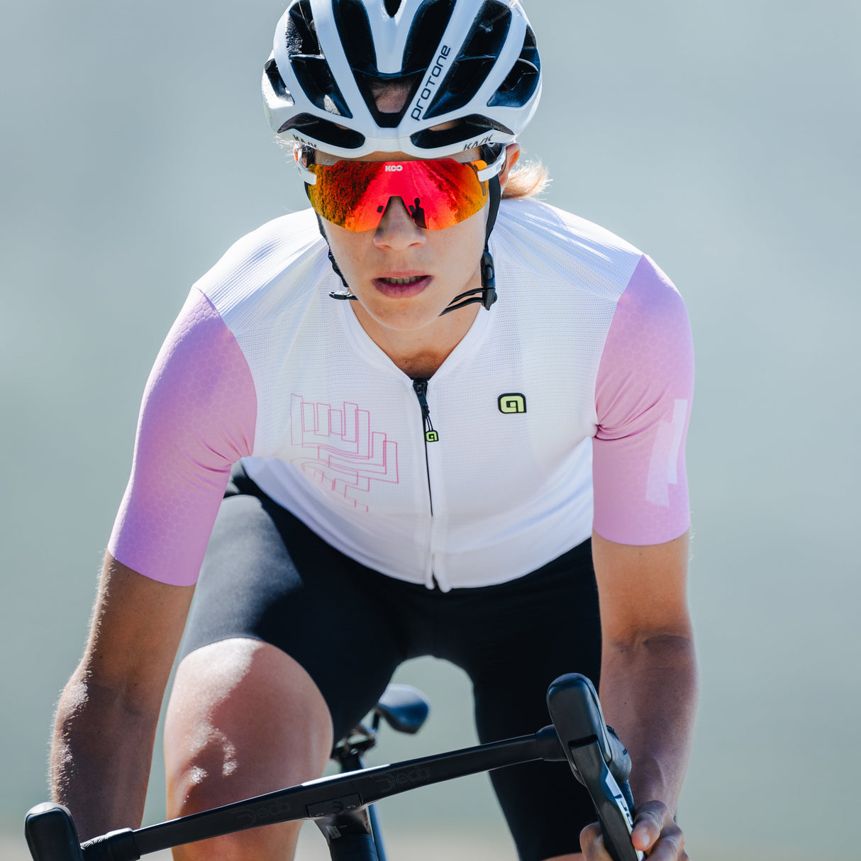 Maglia donna Ale PR-E Follow me - Bianco - B