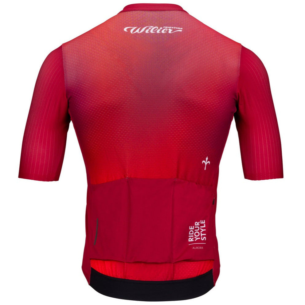 Maillot WILIER Cycling Club Rouge – Homme, Neuf Avec étiquettes