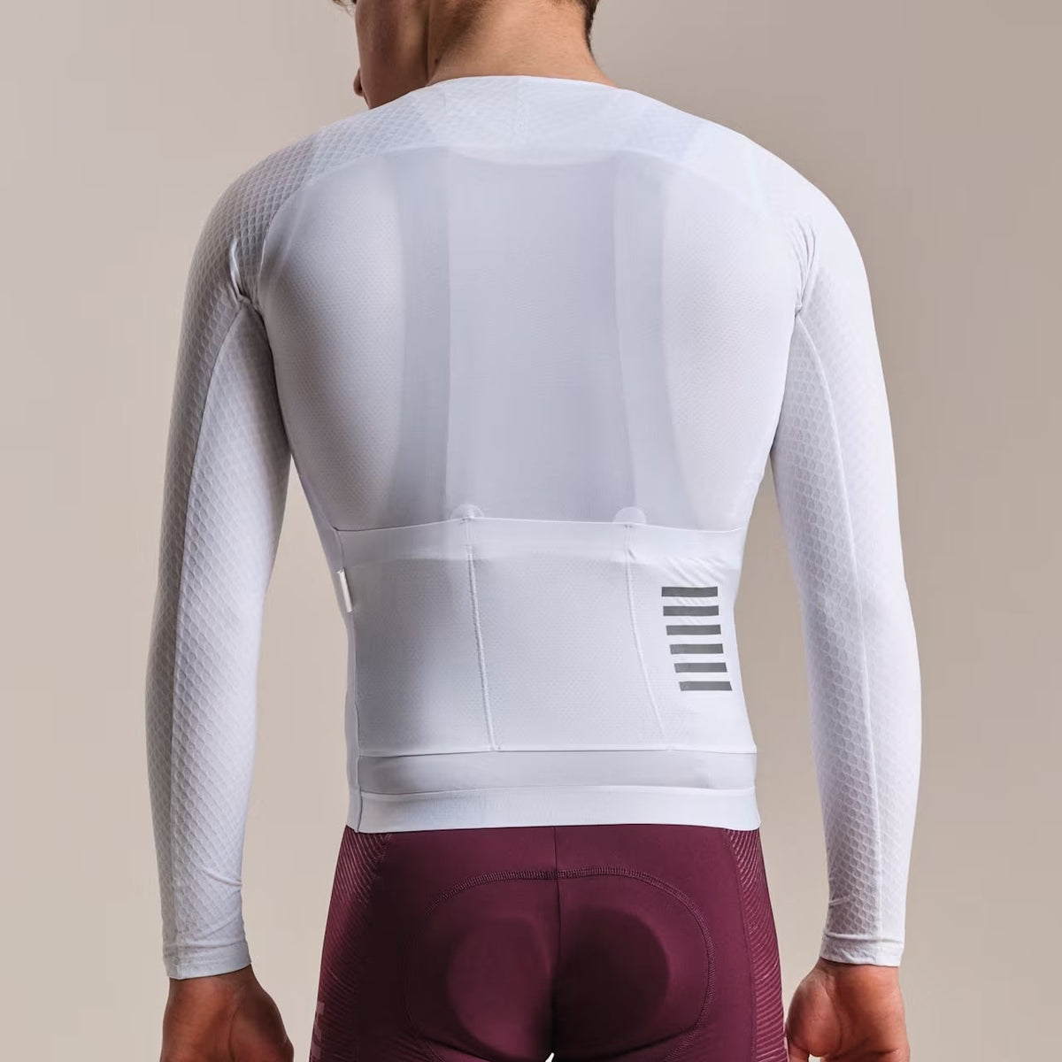 Maglia maniche lunghe Rapha Pro Team Aero - Bianco