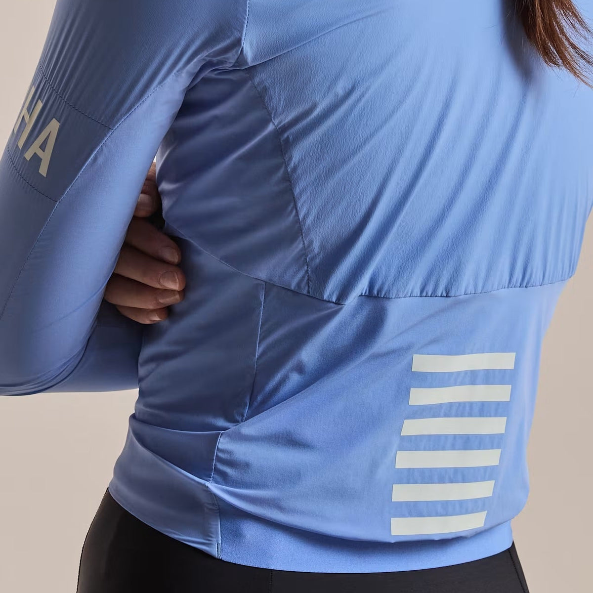 Mantellina donna Rapha Pro Team Lightweight Wind - Azzurro