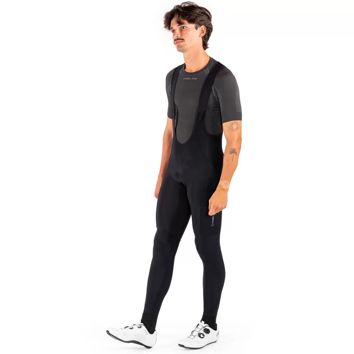Culotte largo Nalini Pockets - Negro