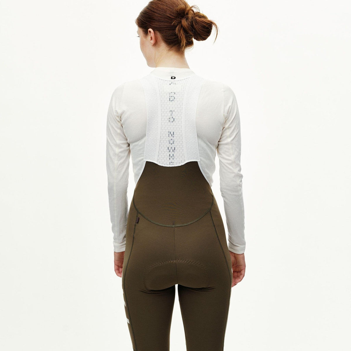 Bib tight Women's Pas Normal Studios PAS Mechanism Thermal - Dark Earth