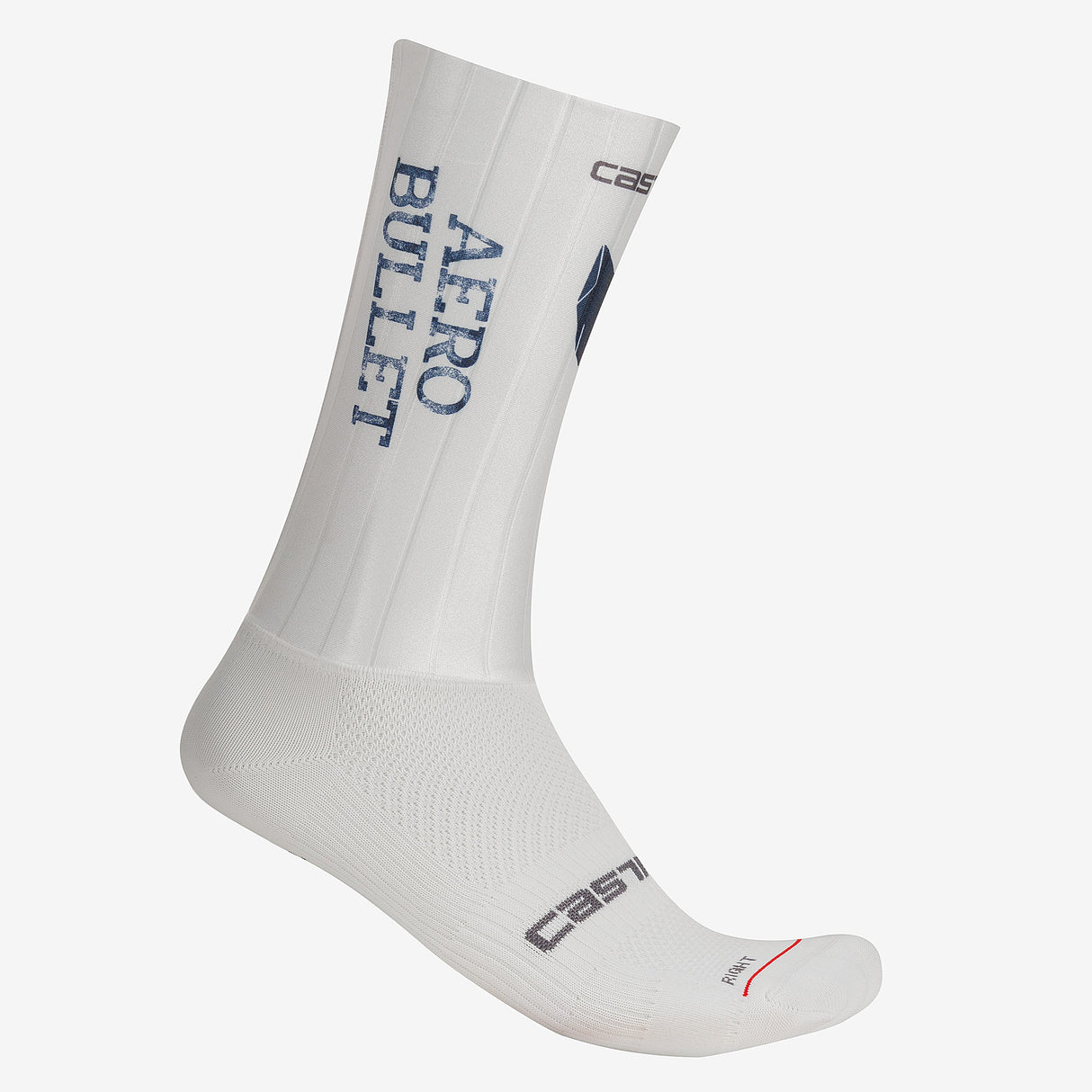 Calze Castelli Fast Feet Aero Bullet - Bianco Castelli