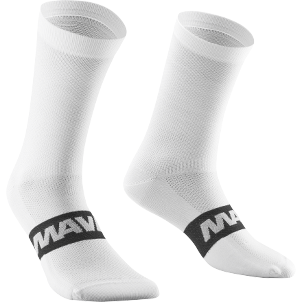 Chaussettes Mavic Essential Mid - Blanc