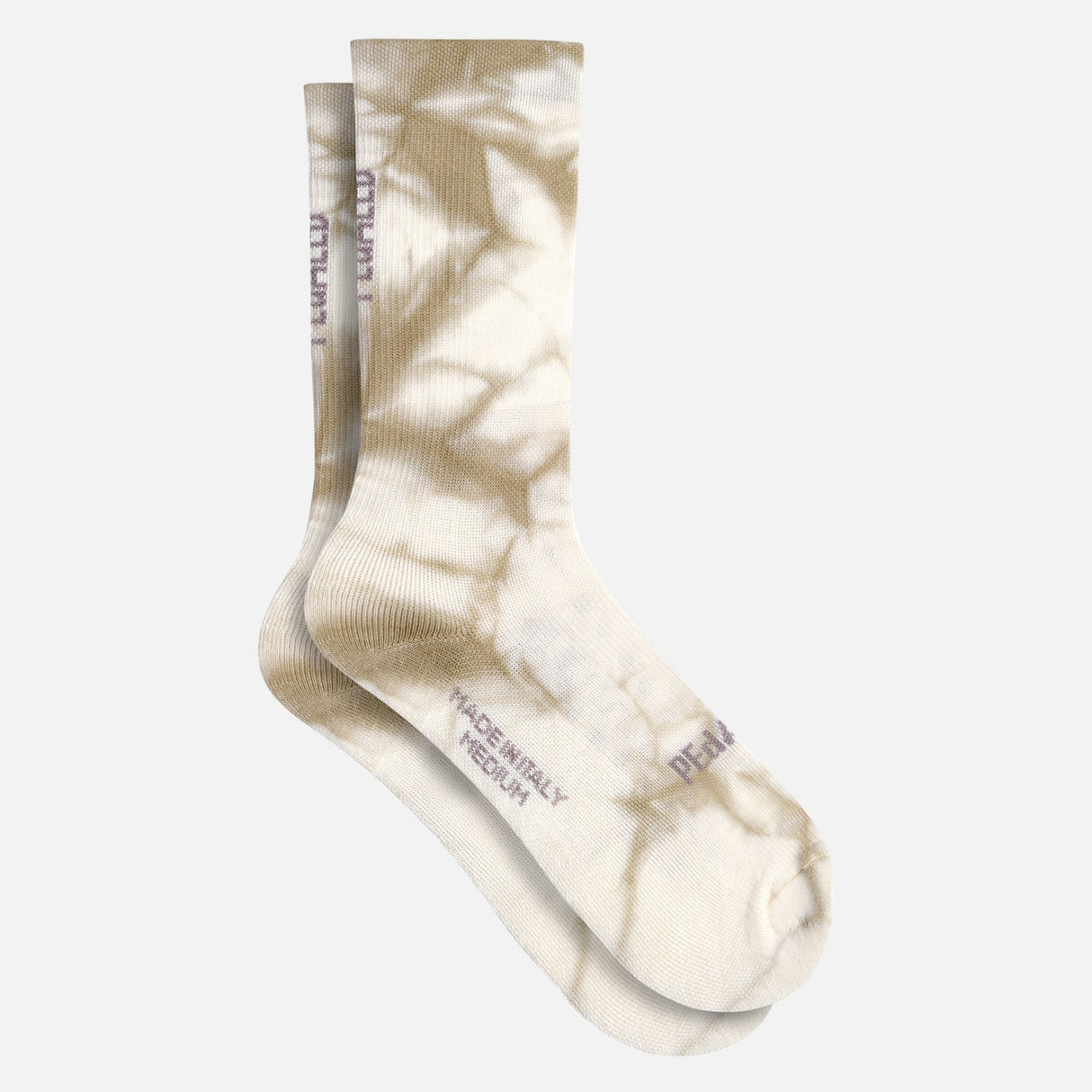 Pedaled Element Tie Dye Socks - White