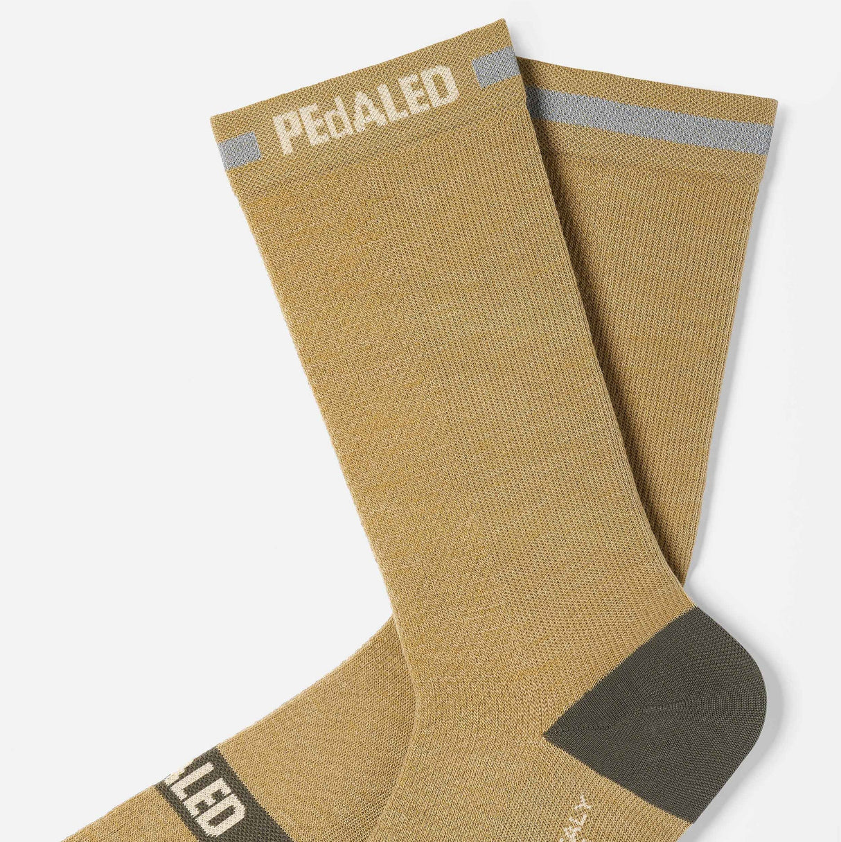 Calze Pedaled Odyssey Merino Reflective - Verde PEdALED