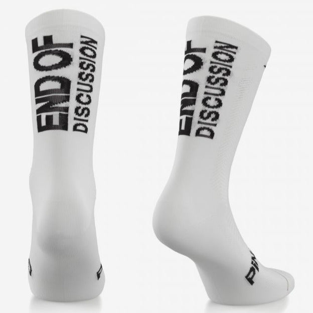 Calze Pinarello Lightweight End of Discussion - Bianco Pinarello