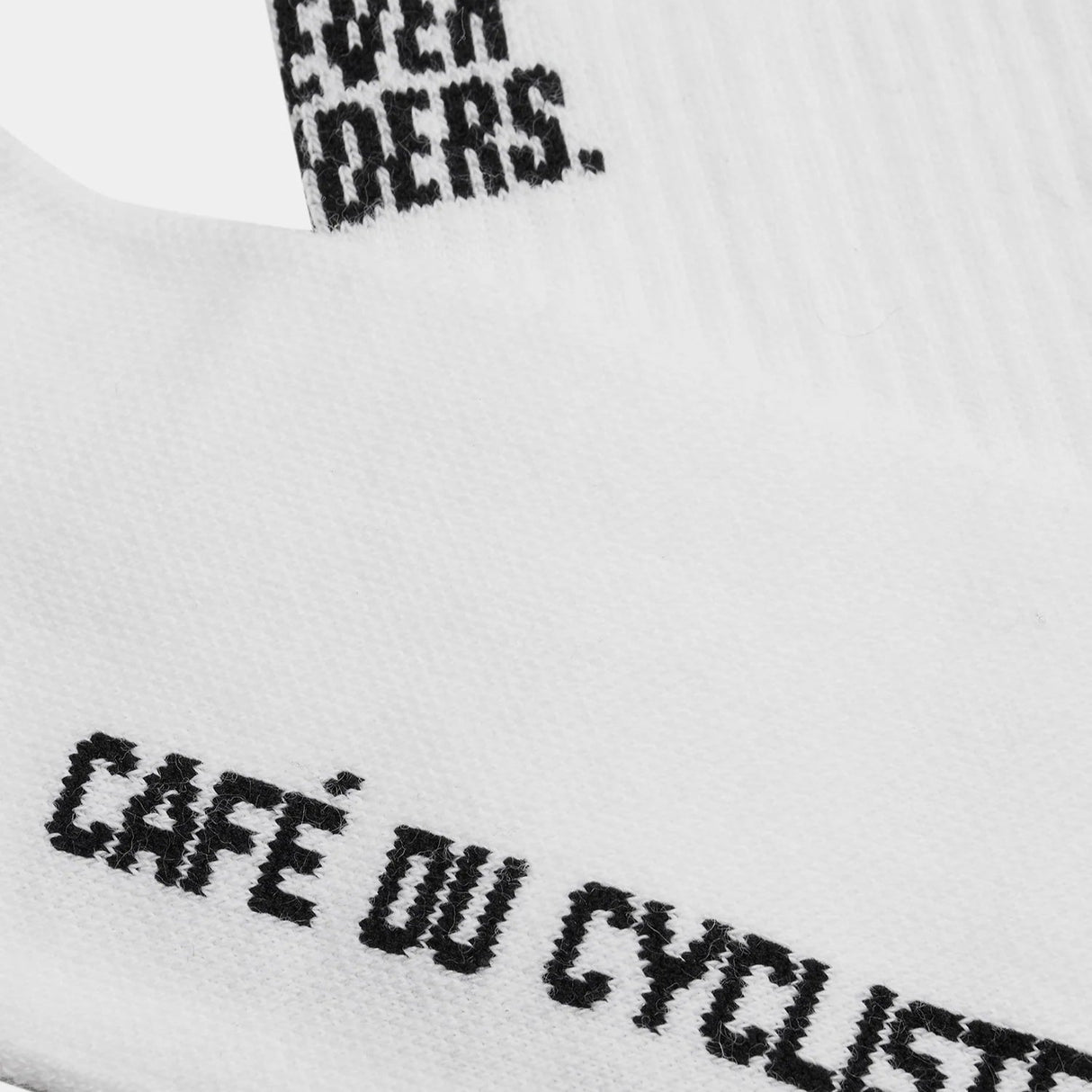 Calze invernali Cafe du Cycliste Motto - Bianco Café du Cycliste
