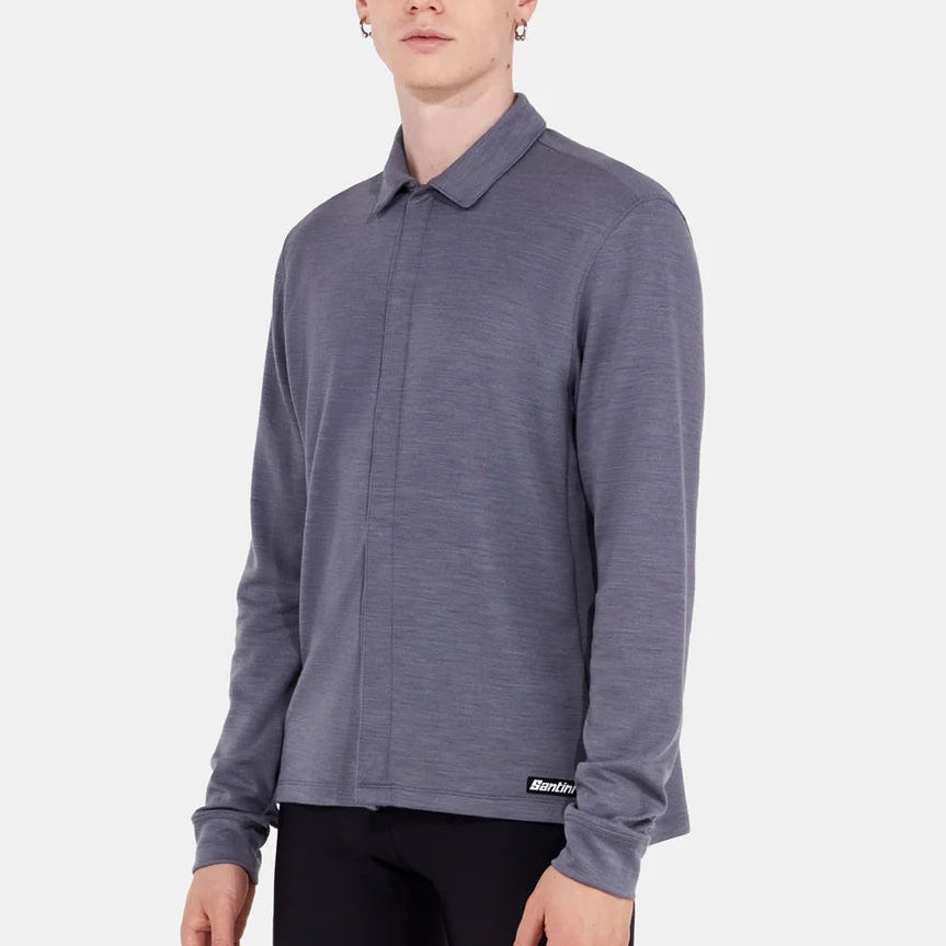Santini Explorer Wool shirt - Grey