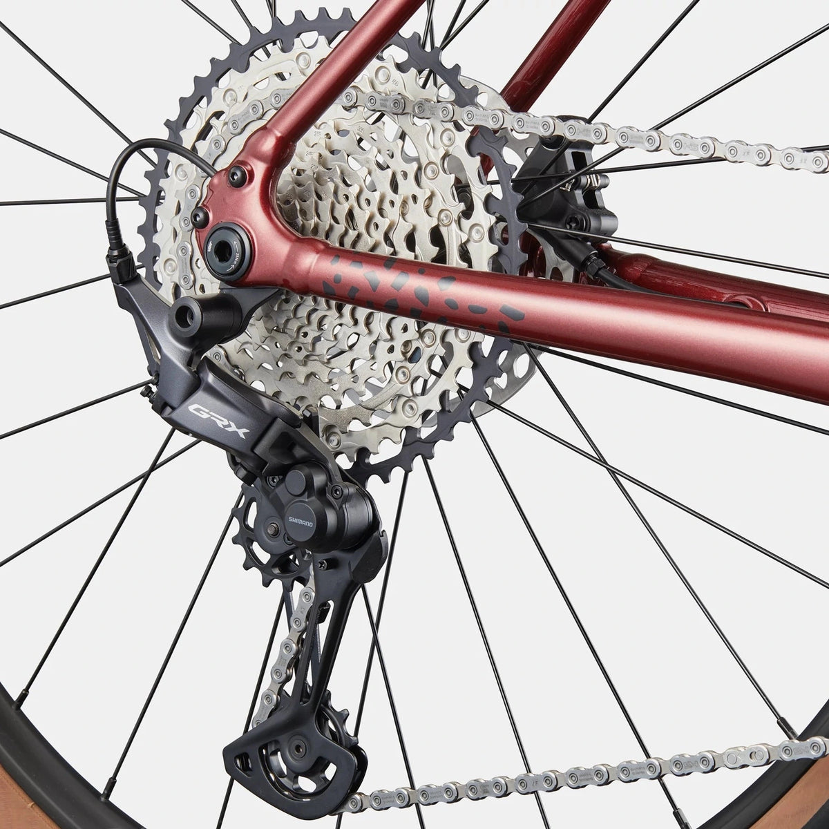 Cannondale Topstone Caad 1 GRX 1x - Wine red Cannondale