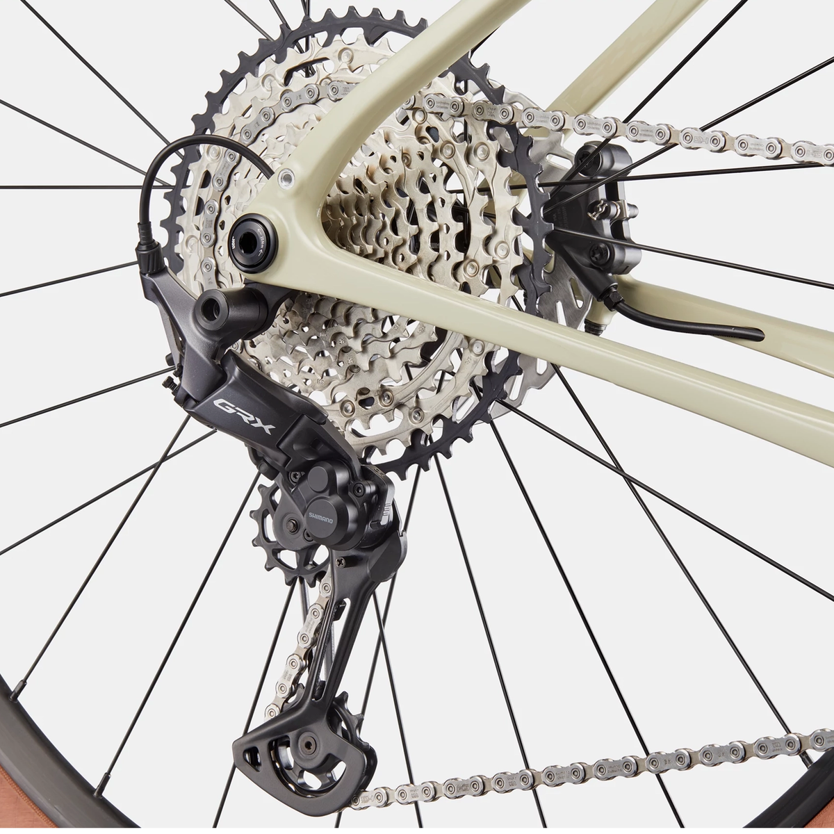 Cannondale Topstone Carbon 3 GRX 1x - White