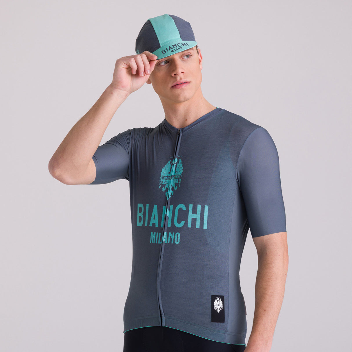 Cappellino Bianchi Milano Class - Grigio - P