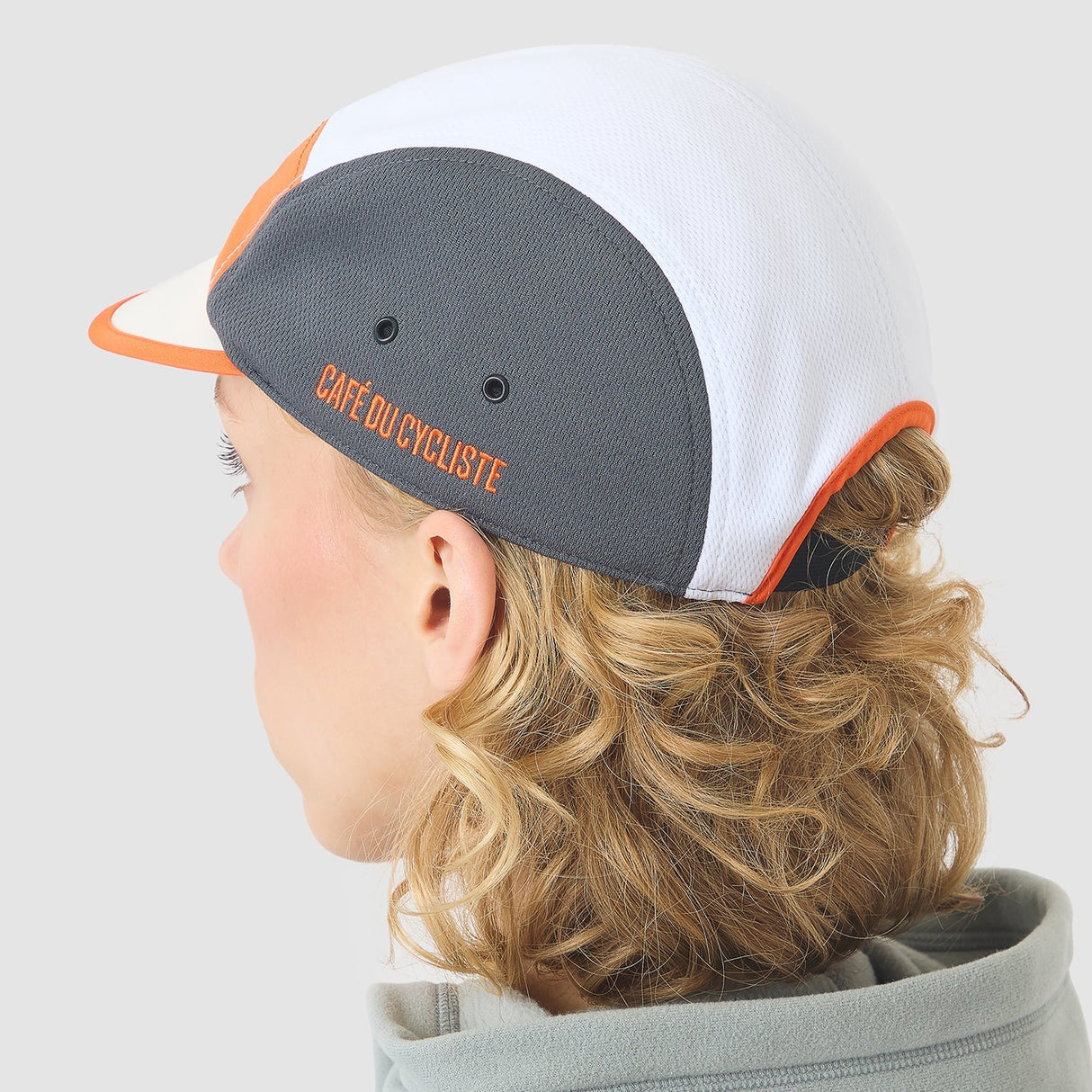 Cappellino Cafe du Cycliste Gravel - Arancio Café du Cycliste
