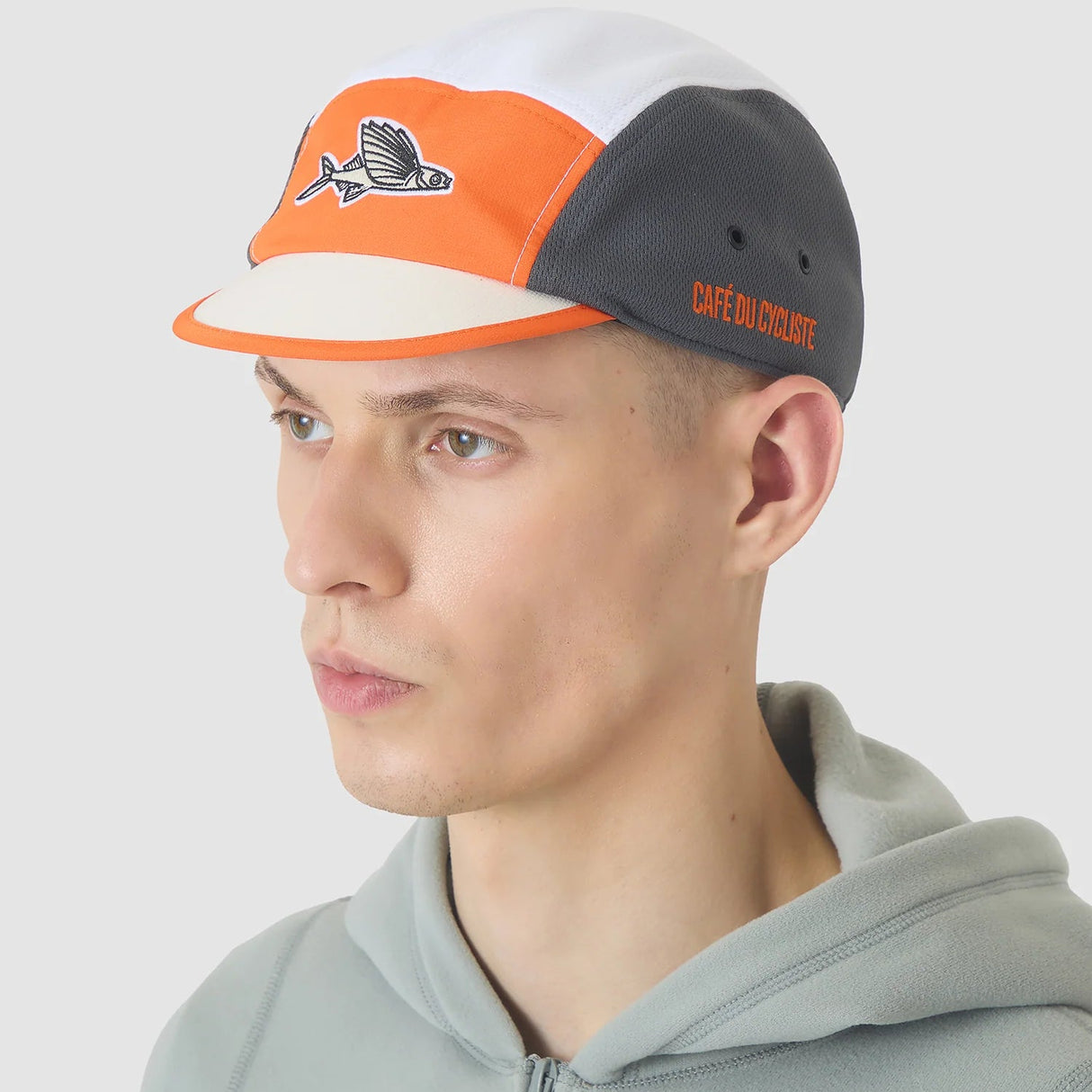 Cappellino Cafe du Cycliste Gravel - Arancio Café du Cycliste