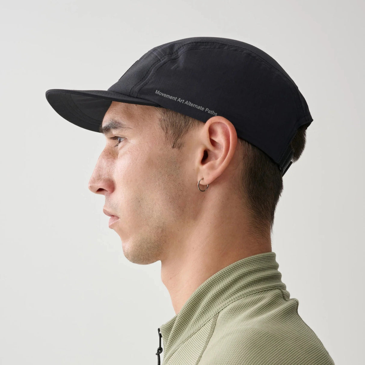 Cappellino Maap Alt_Road 5 Panel - Nero Maap