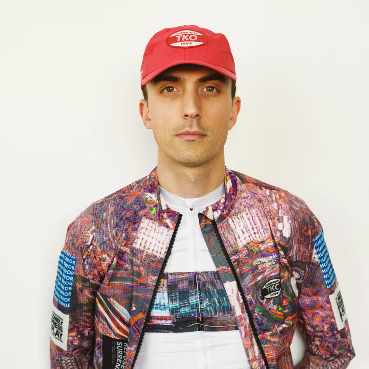 Cappellino Pas Normal Studios T.K.O. Off-Race - Rosso Pas Normal Studios