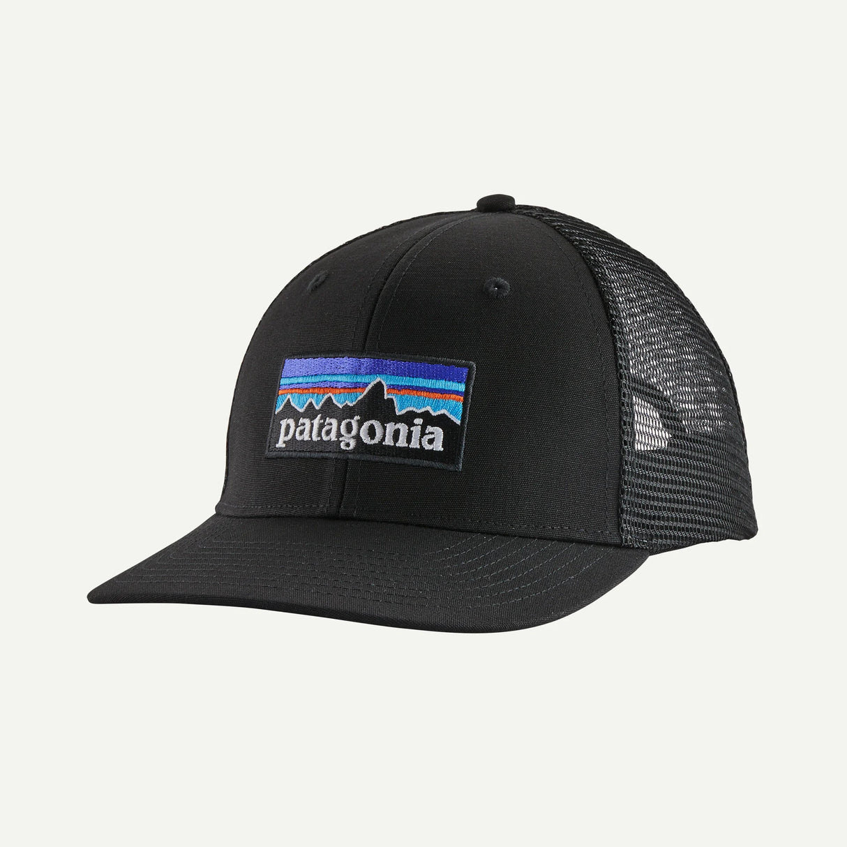 Cappellino Patagonia P-6 Logo Trucker - Nero Patagonia