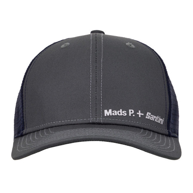 Cappellino Santini Mads Pedersen Momentum Series Baseball - Nero Santini