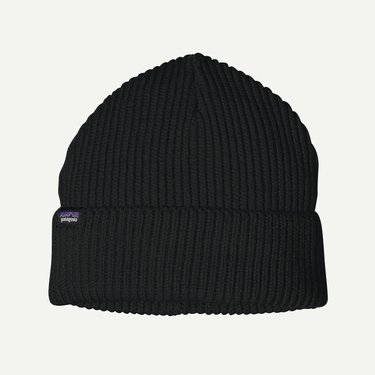 Bonnet d’hiver Patagonia Fishermans Rolled - Noir