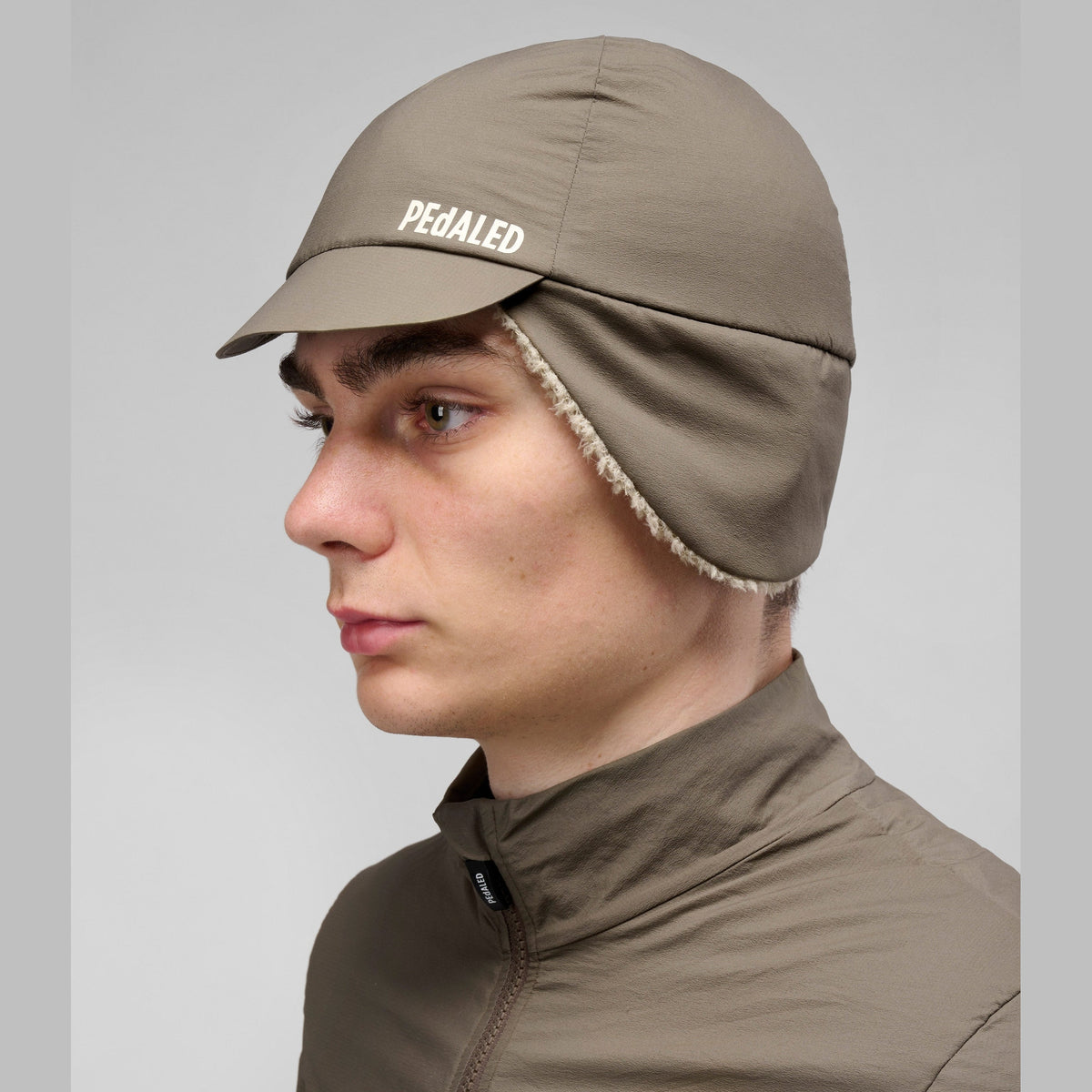 Cappellino invernale Pedaled Element Alpha - Grigio pietra PEdALED